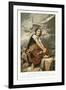 Joan of Arc, the Maid of Orleans, 15th Century French Patriot and Martyr, Mid 19th Century-Francois Leon Benouville-Framed Giclee Print