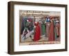 Joan of Arc Tied to the Stake - 15Th Cent. Illumination-null-Framed Giclee Print