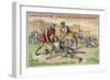 Joan of Arc Wounded before the Walls of Paris-null-Framed Giclee Print