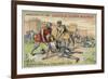 Joan of Arc Wounded before the Walls of Paris-null-Framed Giclee Print