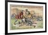 Joan of Arc Wounded before the Walls of Paris-null-Framed Giclee Print