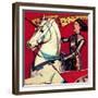 Joan of Arc-English School-Framed Giclee Print