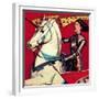 Joan of Arc-English School-Framed Giclee Print