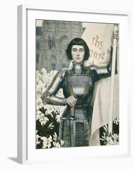 Joan of Arc-null-Framed Giclee Print