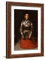 Joan of Arc-John Everett Millais-Framed Art Print