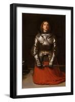 Joan of Arc-John Everett Millais-Framed Art Print