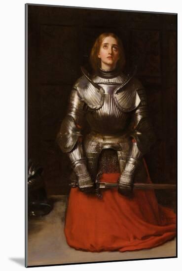 Joan of Arc-John Everett Millais-Mounted Art Print