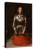 Joan of Arc-John Everett Millais-Stretched Canvas