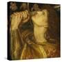 Joan of Arc-Dante Gabriel Rossetti-Stretched Canvas