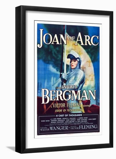 Joan of Arc-null-Framed Art Print