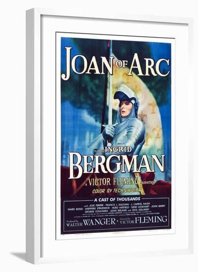 Joan of Arc-null-Framed Art Print