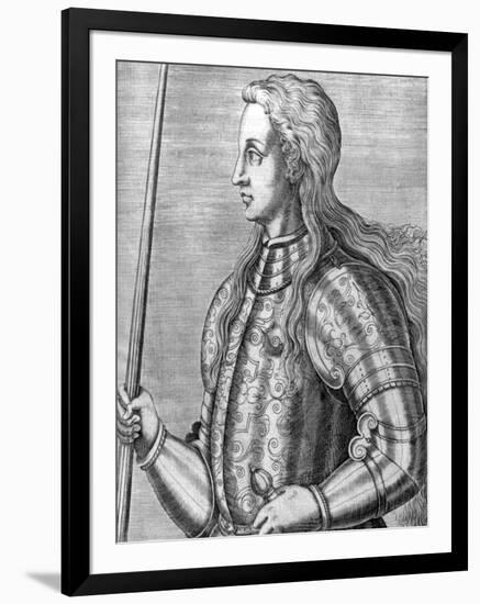 Joan of Arc-null-Framed Art Print