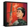 Joan of Arc-McConnell-Framed Stretched Canvas