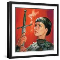 Joan of Arc-McConnell-Framed Giclee Print