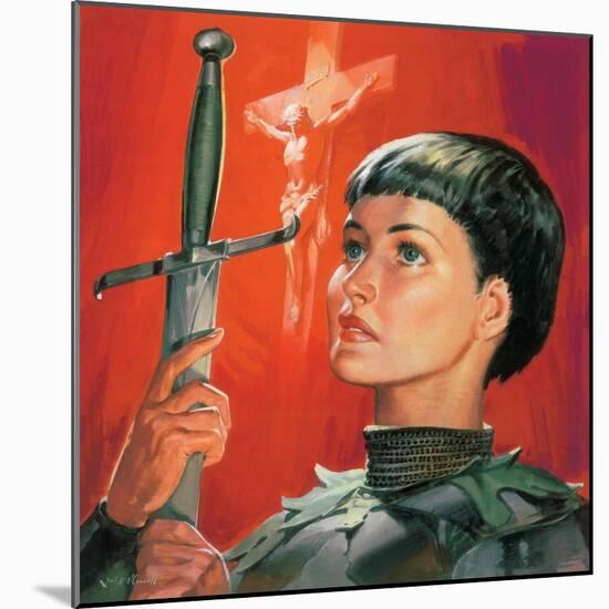 Joan of Arc-McConnell-Mounted Giclee Print