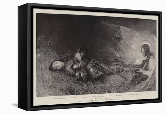 Joan of Arc-George William Joy-Framed Stretched Canvas