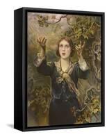 Joan of Arc-James Sant-Framed Stretched Canvas