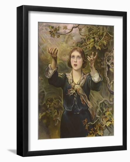 Joan of Arc-James Sant-Framed Giclee Print