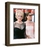 Joan Rivers And Melissa Rivers-null-Framed Photo