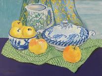 Blue Antique Bowl with Berries, 2010-Joan Thewsey-Giclee Print