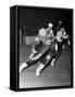 Joan Weston, Athlete and Member of the San Francisco Bay Bombers Roller Derby Team, 1964-null-Framed Stretched Canvas