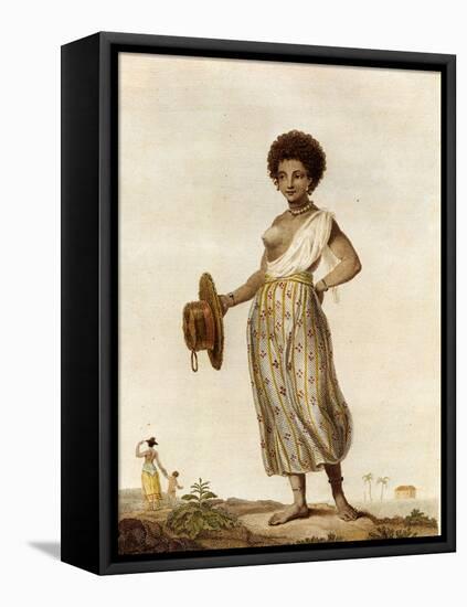 Joanna, Engraved by T. Holloway, Published 1806-John Gabriel Stedman-Framed Stretched Canvas