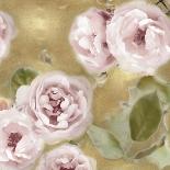 Roses on Gold II-Joanna Lane-Stretched Canvas