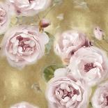 Roses on Gold II-Joanna Lane-Stretched Canvas