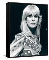 Joanna Lumley-null-Framed Stretched Canvas