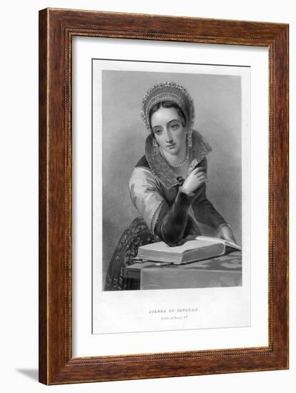 Joanna of Navarre, Queen of King Henry IV of England-null-Framed Giclee Print