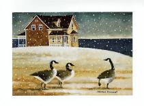 Snow-Joanne Ouellet-Mounted Art Print