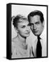 JOANNE WOODWARD AND PAUL NEWMAN in the 50's (b/w photo)-null-Framed Stretched Canvas