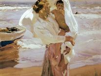 A Walk on the Beach, 1909-Joaqu?n Sorolla y Bastida-Giclee Print