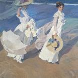 Traineras, Zaraux, Near San Sebastian-Joaqu?n Sorolla y Bastida-Giclee Print