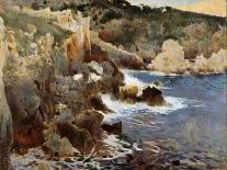 Enchanted Cove, Majorca, c.1901-Joaquin Mir Trinxet-Stretched Canvas