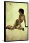 Joaquin Sorolla/ Academic Nude/1887, Museum of Fine Arts, Valencia-Joaquin Sorolla-Framed Poster