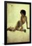 Joaquin Sorolla/ Academic Nude/1887, Museum of Fine Arts, Valencia-Joaquin Sorolla-Framed Poster