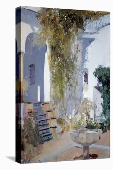 JOAQUIN SOROLLA/ GRUTESCOS, ALCAZAR OF SEVILLE, 1910. SOROLLA MUSEUM. MADRID.-Joaquin Sorolla-Stretched Canvas