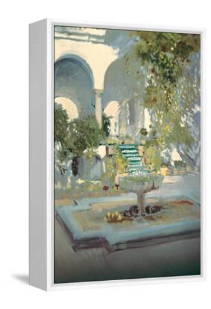 Joaquin Sorolla/ Garden of the artist's house. MUSEO SOROLLA