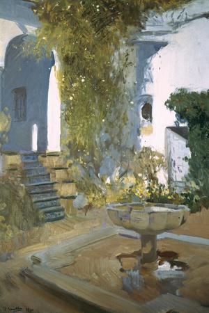 Joaquin Sorolla/ Garden of the artist's house V. Museum