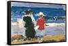 Joaquin Sorolla/ San Sebastian Beach, Sorolla Museum, Madrid. MUSEO SOROLLA MADRID ESPAÑA-Joaquin Sorolla-Framed Stretched Canvas