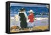 Joaquin Sorolla/ San Sebastian Beach, Sorolla Museum, Madrid. MUSEO SOROLLA MADRID ESPAÑA-Joaquin Sorolla-Framed Stretched Canvas