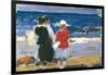 Joaquin Sorolla/ San Sebastian Beach, Sorolla Museum, Madrid. MUSEO SOROLLA MADRID ESPAÑA-Joaquin Sorolla-Framed Poster