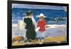 Joaquin Sorolla/ San Sebastian Beach, Sorolla Museum, Madrid. MUSEO SOROLLA MADRID ESPAÑA-Joaquin Sorolla-Framed Poster