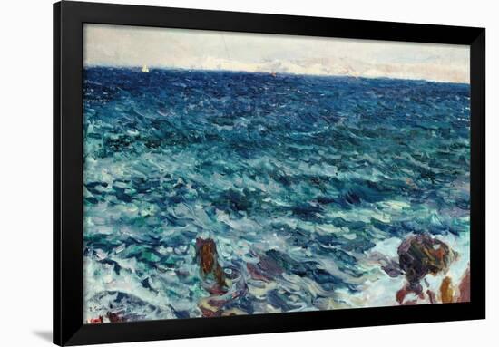 Joaquin Sorolla/ Sea of Jávea, 1905. Museum: MUSEO SOROLLA-Joaquin Sorolla-Framed Poster