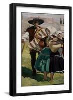 JOAQUIN SOROLLA/ TYPES OF THE LAGARTERA (1912) - CAT 958. Location: MUSEO SOROLLA, MADRID, SPAIN-Joaquin Sorolla-Framed Premium Giclee Print