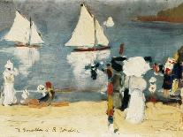 Beach at Biarritz, 1906-Joaquin Sorolla y Bastida-Giclee Print