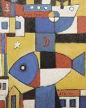 Abstract City-Joaquin Torres-Garcia-Giclee Print