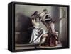 Joas Shoots the Arrow of Redemption-William Dyce-Framed Stretched Canvas