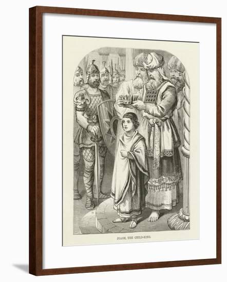 Joash, the Child-King-null-Framed Giclee Print